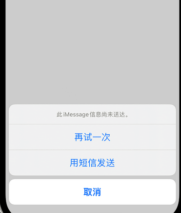 南宝镇apple维修iPhone上无法正常发送iMessage信息