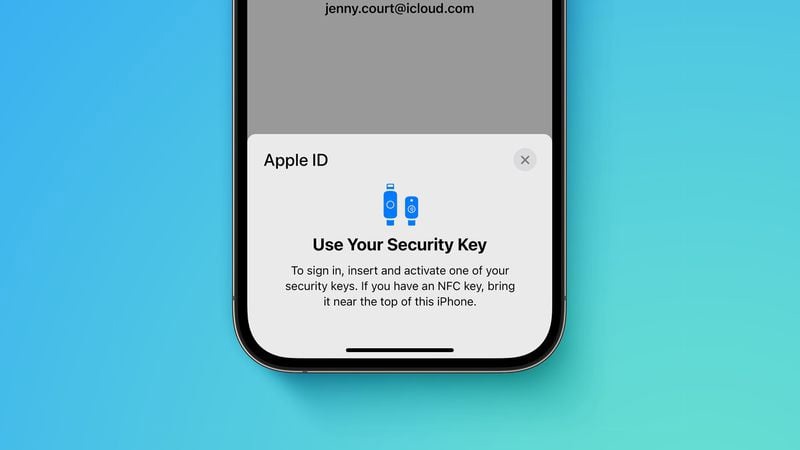 南宝镇苹果手机维修分享iOS 16.3 新增的 Apple ID 的安全密钥有什么功能 