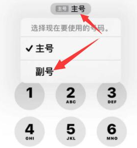 南宝镇苹果14维修店分享iPhone 14 Pro Max使用副卡打电话的方法 