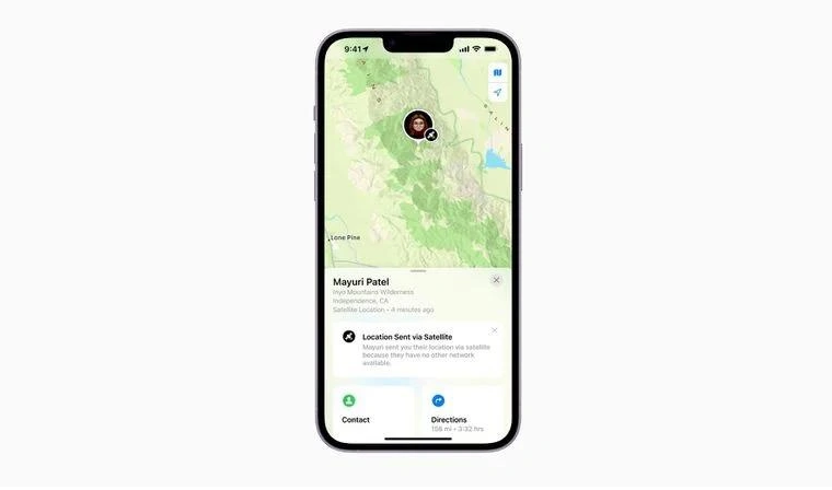 南宝镇苹果14维修分享iPhone14系列中 FindMy功能通过卫星分享位置方法教程 